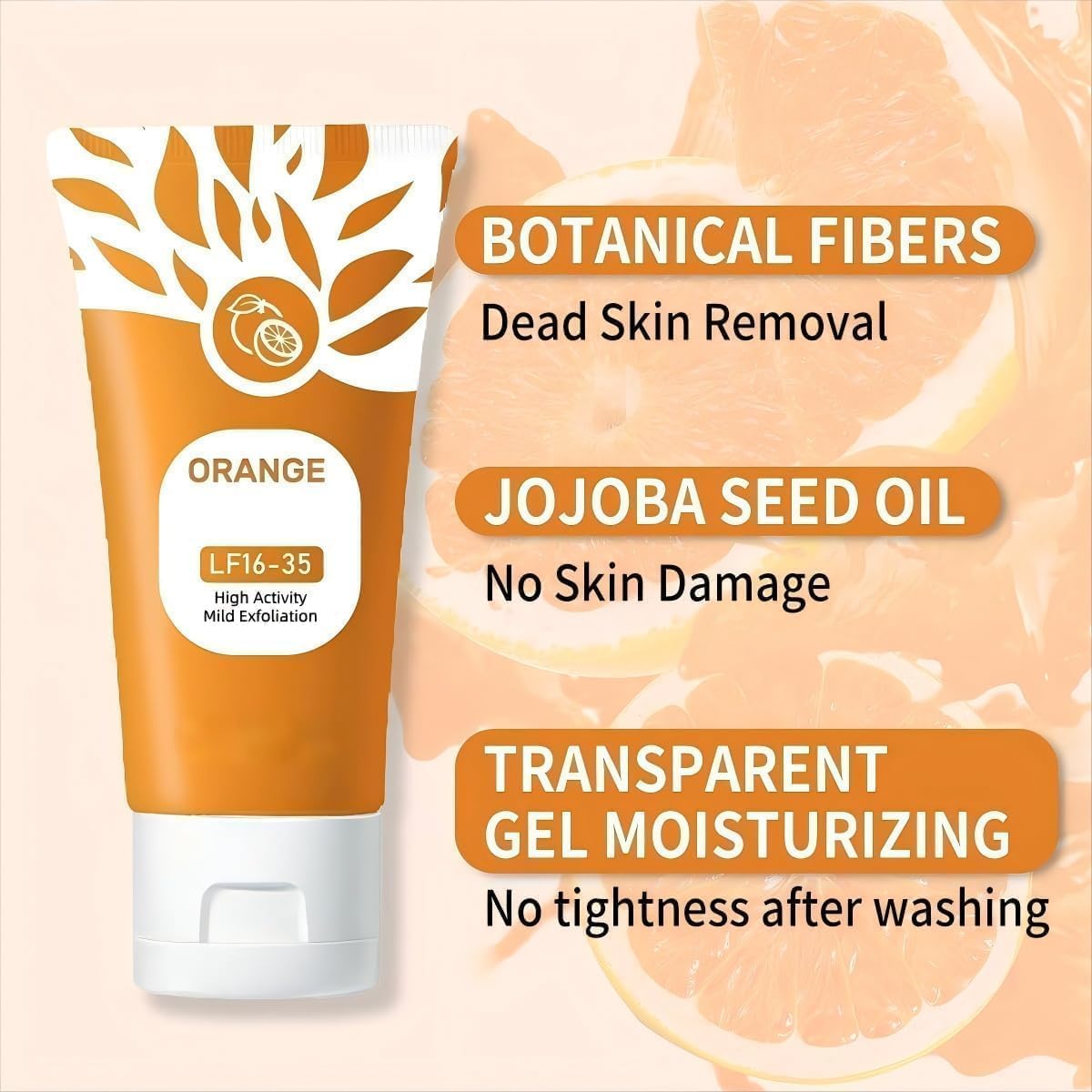 Orange Enzyme Exfoliating Gel Face & Body Deep Cleanse